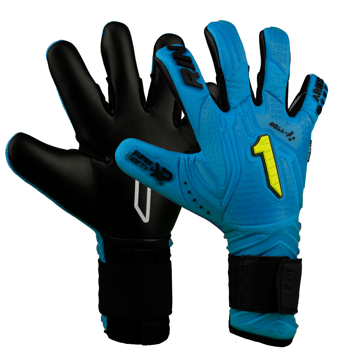 Rinat keepershandschoenen Aries Nemesis Prime Blauw