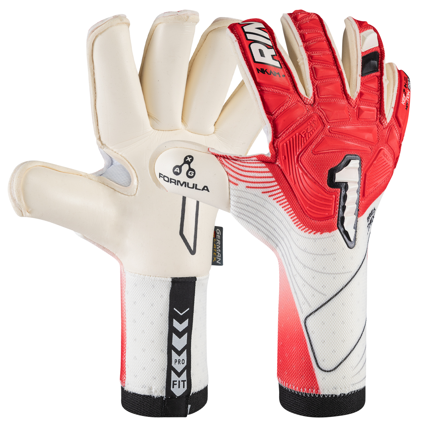 Rinat keepershandschoenen NKAM Pro Rood/Wit