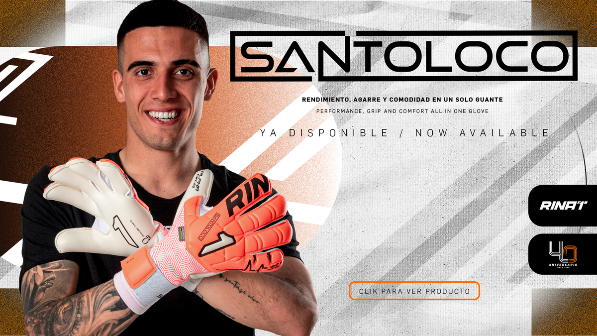 Rinat keepershandschoenen Santoloco Alpha Oranje