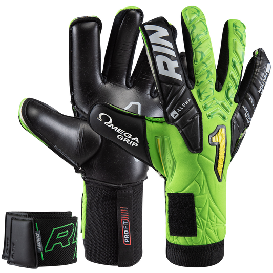 Rinat keepershandschoenen Egotiko Vengador Alpha groen