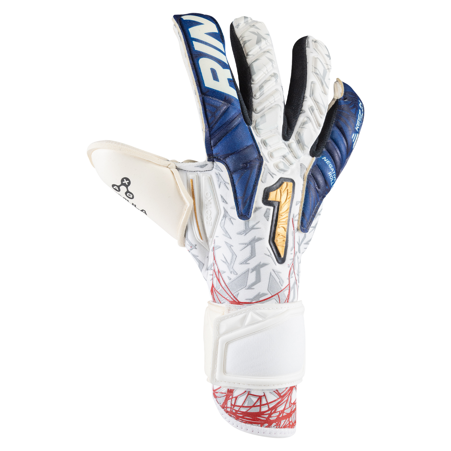 Rinat Keepershandschoenen Vengador Pro blauw