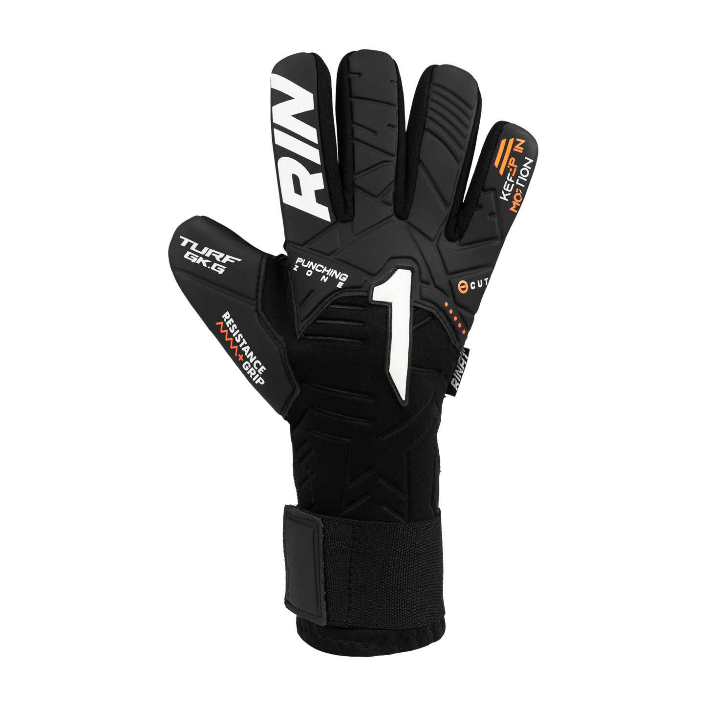 Rinat keepershandschoenen Kratos Turf basic zwart