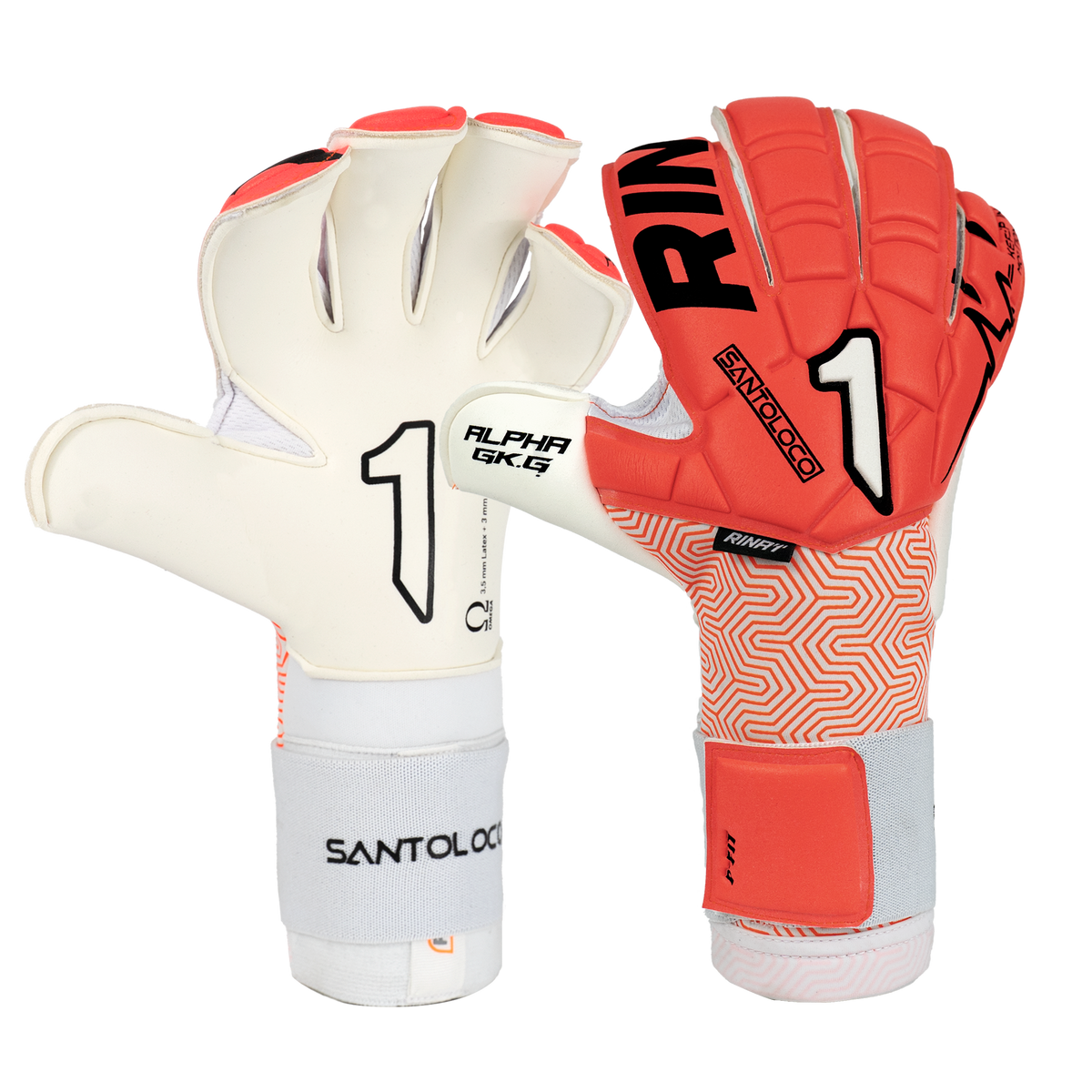 Rinat keepershandschoenen Santoloco Alpha Oranje