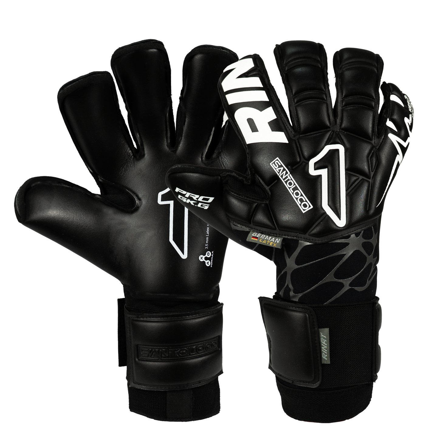 Rinat Keepershandschoenen Santoloco Pro zwart