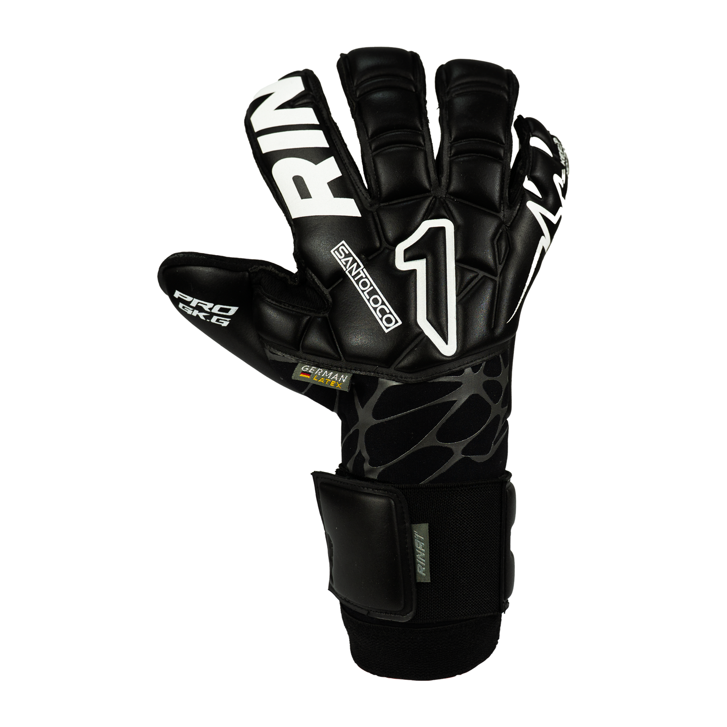 Rinat Keepershandschoenen Santoloco Pro zwart