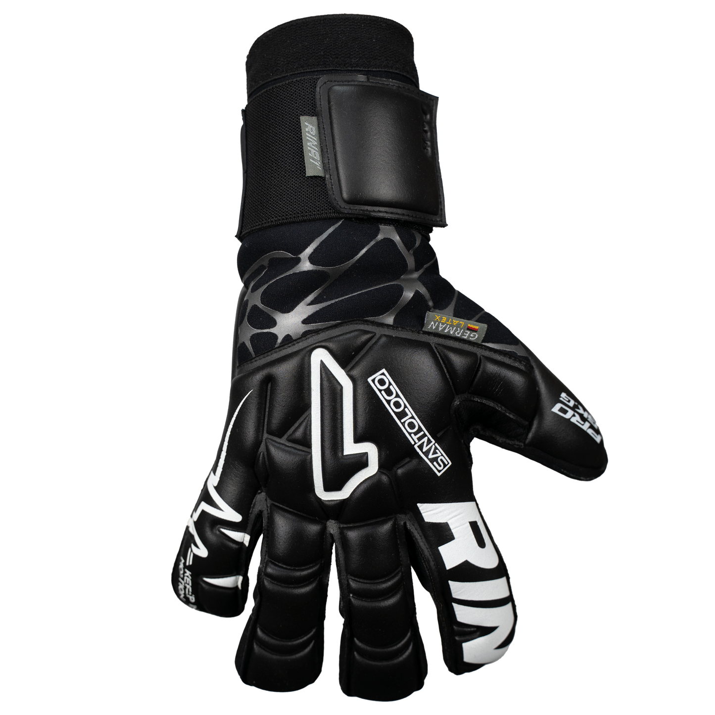Rinat Keepershandschoenen Santoloco Pro zwart