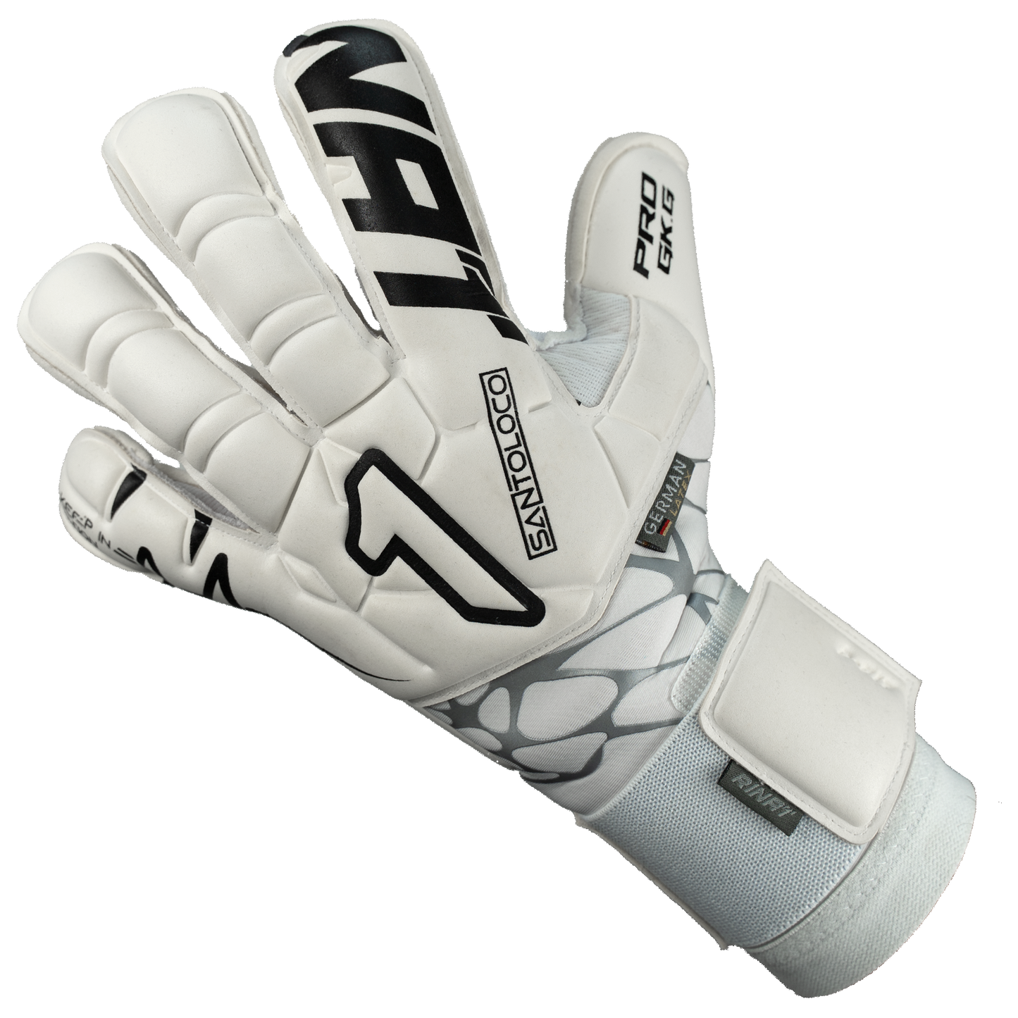 Rinat Keepershandschoenen Santoloco Pro wit
