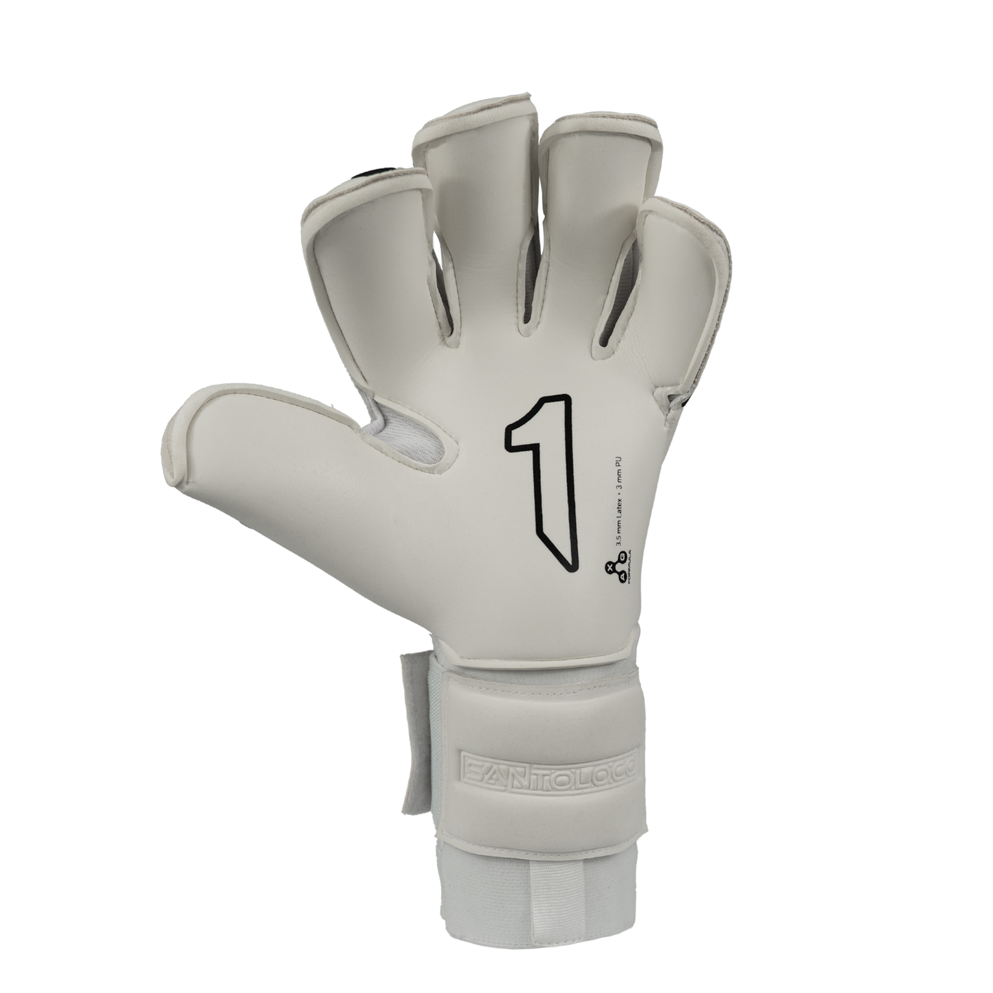 Rinat Keepershandschoenen Santoloco Pro wit