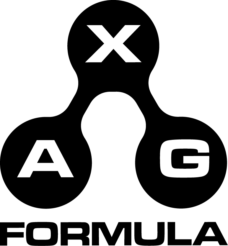 Logo van de Latex AXG formule van Rinat Keepershandschoenen