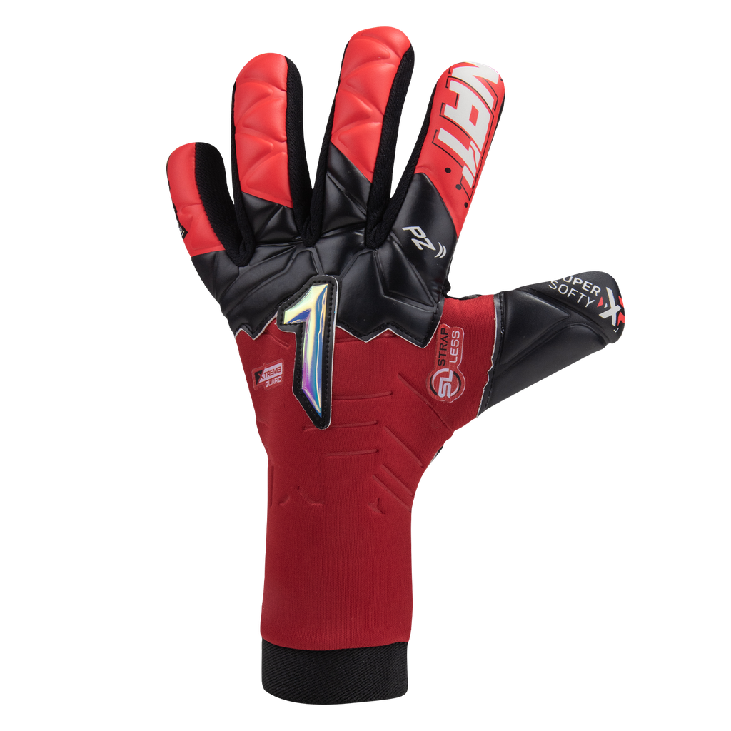 Rinat keepershandschoenen Xtreme guard Zhero Semi Rood