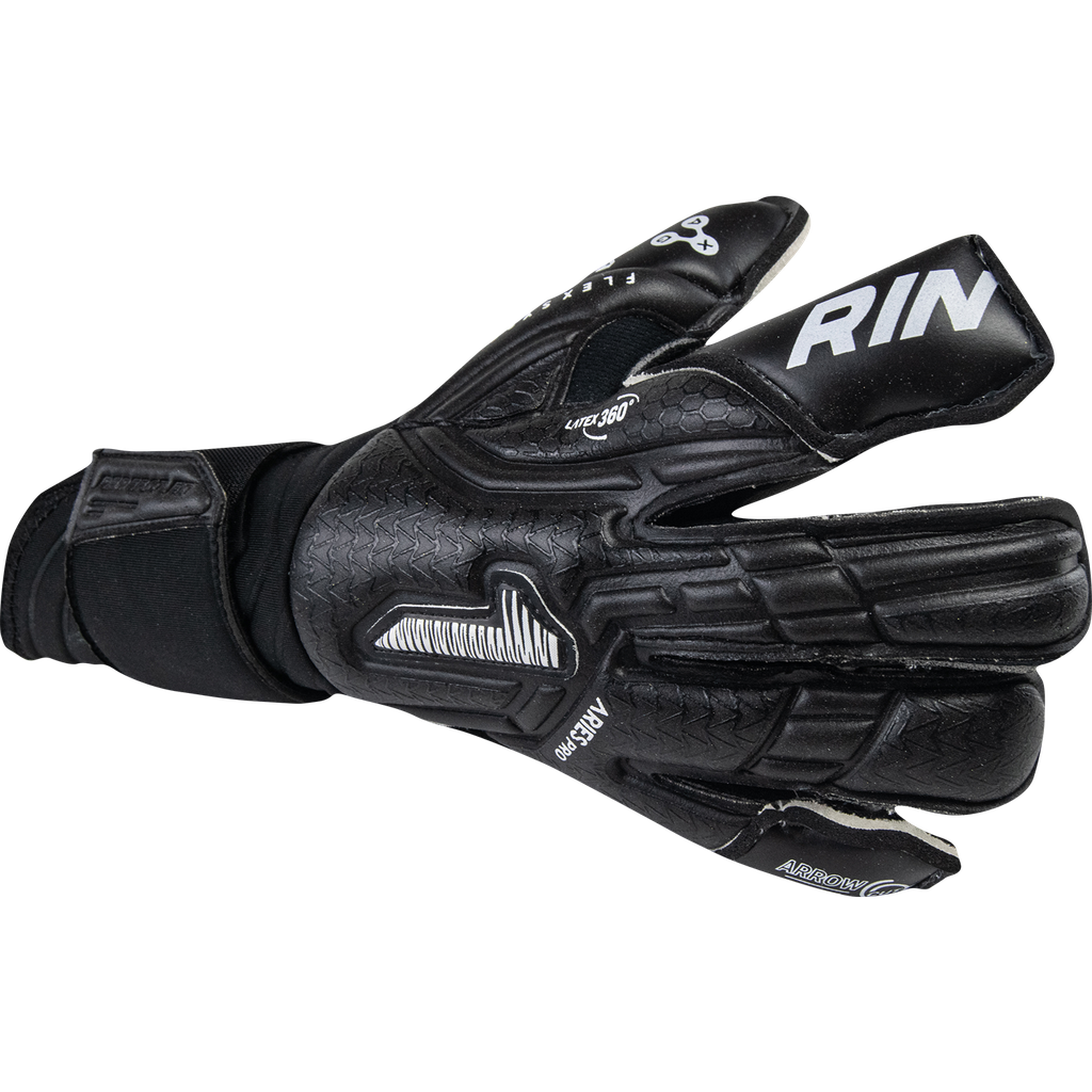 Rinat keepershandschoen Aries Nemesis Pro Zwart