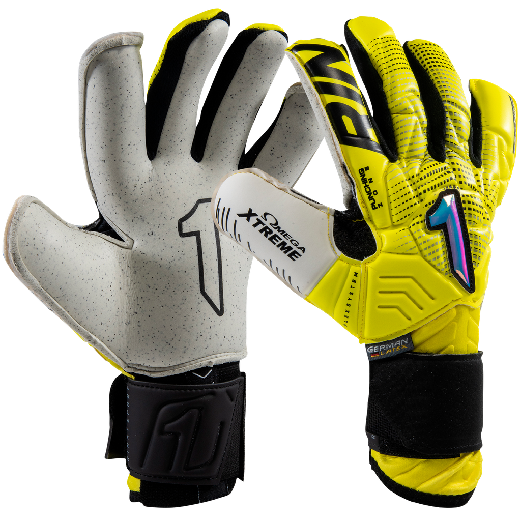 Rinat keeperhandschoen Egotiko Stellar Alpha Geel