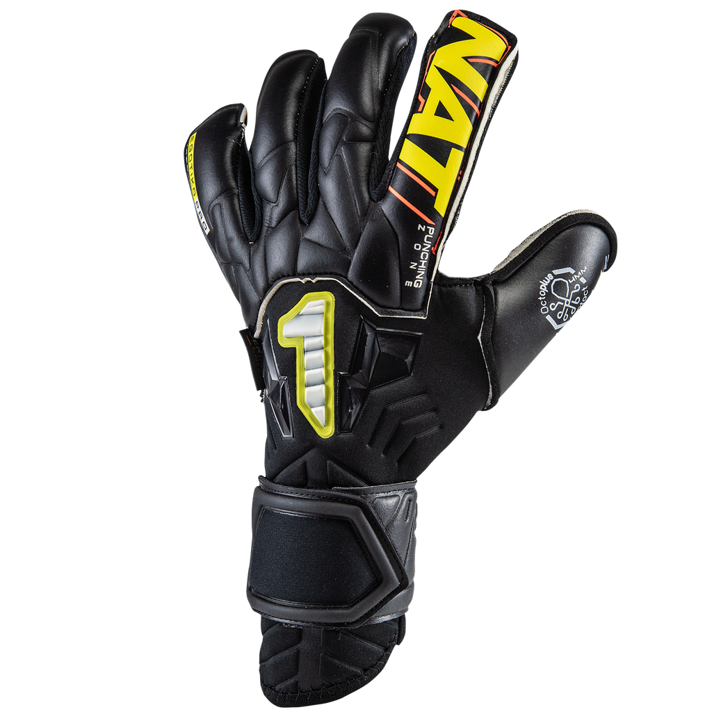 Rinat keeperhandschoen Egotiko Stellar Pro Zwart